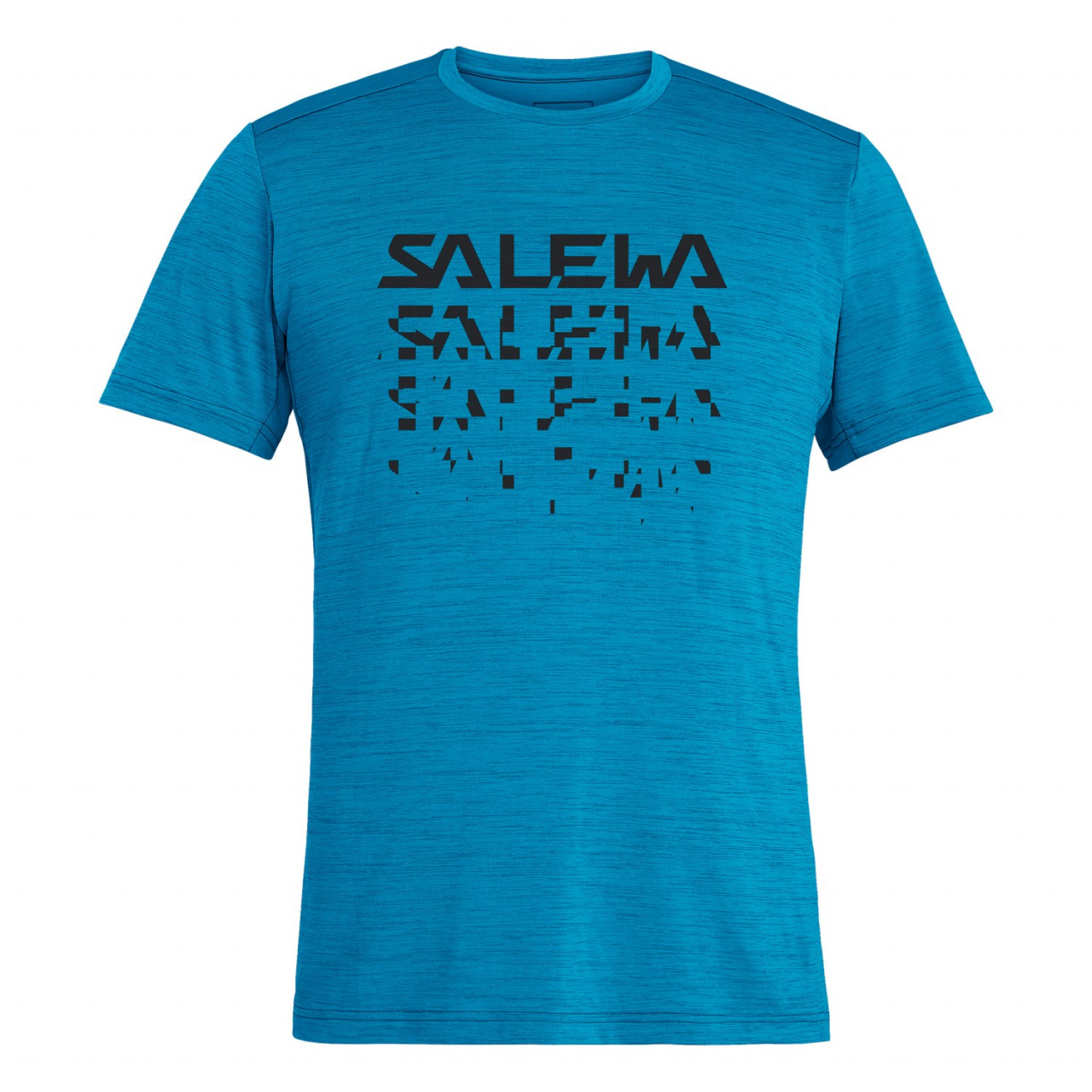 T-Shirts Salewa Puez Hybrid 2 Dry Homem Azuis 973GSAFET